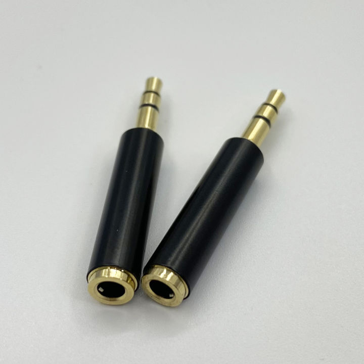 2Pcs%20Gold-Plated%203.5mm%203Pole%20TRS%20Male%20Plug%20to%203.5mm%20Jack%204Pole%20TRRS%20Female%20Stereo%20Audio%20Connector%20Mic%20Extension%20Cable%20Converter%20-%20Image%205