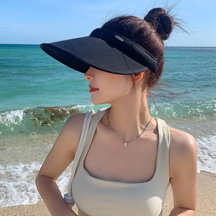 Topless%20Hat%20Summer%20Sun%20Protection%20Uv%20Protection%20Riding%20Wild%20Big%20Brim%20Outdoor%20Sports%20Cover%20Face%20Sun%20Hat%20-%20Image%206