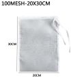Nylon Filter Bags Vegetable Milk Strainer Sieve Drain Tea Filter Net Bag Kitchen Gadgets For Home Food Cheese Cloth Honey Sieve.