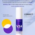 V34 Intensive Teeth Whitener 30ml Dental Stain Removal Yellow Colour Corrector Toothpaste Deep Cleaning Oral Cleaning Hygiene.