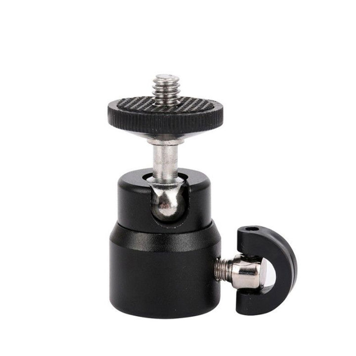 Rotatable%20Mini%20Tripod%20Ball%20Head%201/4"%20Screw%20Rotary%20Mount%20Ballhead%20Stand%20for%20Camera%20Tripod%20LED%20Light%20Flash%20-%20Image%208