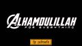 alhamdulillah stickers.. waterproof Decoration sticker for bike..car modified sticker for bike  Alhamdulillah Islamic Calligraphy Art Car. 