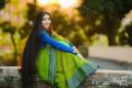 Brand Quality Special Light Green Colour Pure Cotton/Shuti Saree For Women.