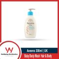 Aveeno Baby Body Wash - Aveeno Daily Care Baby Hair & Body Wash 300ml (Made in UK). 