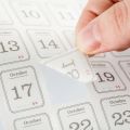 Calendar Sticker 365 day date Stick Labels Decorative Scrapbooking Diary Album Planner hand made Collage material. 