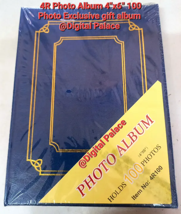 4R%20Photo%20Album%204%C3%976%20Inch%20Holds%20100%20Photos%20Exclusive%20Blue%20-%20Image%202