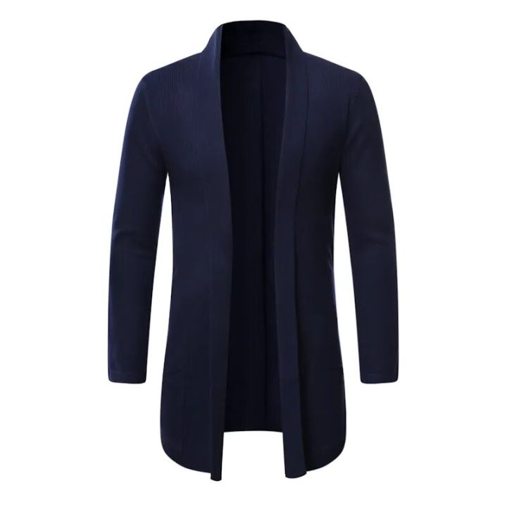 FAVOCENT%20Men%20Thin%20Knitted%20Cardigan%20Sweater%20Spring%20Autumn%20Solid%20Sweater%20Bottoming%20Long%20Sleeved%20Mens%20Slim%20Fit%20Cardigan%20Sweater%20-%20Image%204