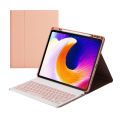 HK132 Detachable Plastic Bluetooth Keyboard Case with Holder & Pen Slot For iPad Pro 12.9 inch 2021 / 2020 / 2018. 