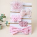 10Pcs-Set /5 pcs set /3 pcs set Lace Flower Baby Girls Headband Bowknot Elastic Newborn Hair Band Cute Baby Headwear.