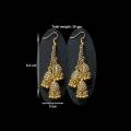 Earpieces / Jhumka [antique metal] for woman. 