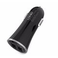 LDNIO C28 Dual USB 3.4A Car Charger With Lightning Cable. 