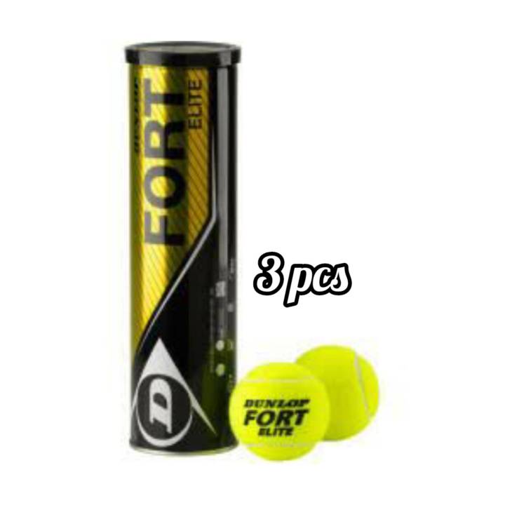 Dunlop%20Fort%20Elite%20Tennis%20Ball%20for%20All%20Court%20-%203%20Pieces%20Combo%20-%20Image%206