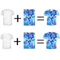 Source of Foreign Trade Summer Amazon Men's Casual New3DTT-shirtjOne Piece Customized. 