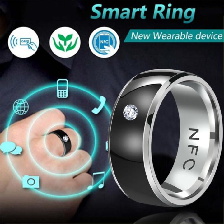1PC NFC Multifunctional Intelligent Ring Finger Smart Wear Finger ...
