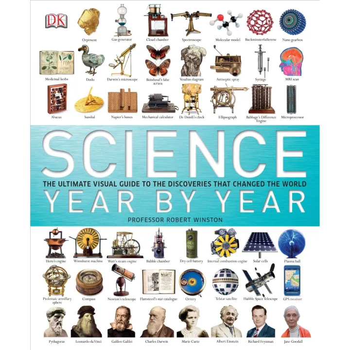 Science Year by Year: The Ultimate Visual Guide to the Discoveries That Changed the World Hardcover