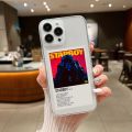 The Weeknd Minimalist Poster Phone Case For iphone 15 14 13 12 11 XS Pro Max Mini X XR 6 7 8 Plus Soft Silicone Transparent Capa. 