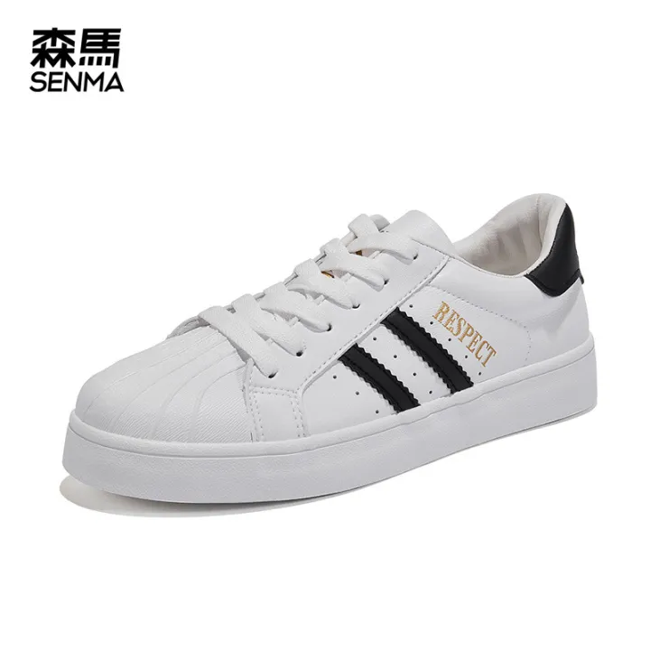Senma%20Girls%20Little%20White%20Shoes,%20Versatile%20Spring%20Autumn,%20Flat%20Bottom,%20Lightweight%20and%20Minimalist,%20Thin%20Student%20Breathable%20Casual%20Board%20Shoes%20-%20Image%208