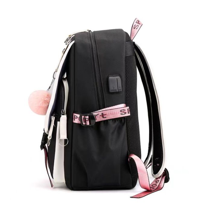 Lovely%20Purple%20Kuromi%C2%A0Backpacks%20USB%20Cartoon%20Purple%20Printed%20Boys%20Girls%20School%20Bag%20Students%20Bookbag%20Teens%20Women%20Mochila%20Escolar%20-%20Image%204