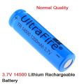 5Pcs- ULF 3.7V 14500 Battery NORMAL Quality 3.7V Rechargeable Battery AA Battery AA Rechargeable Battery 3.7V Battery For 3.7V Trimmer Battery Unknown Real Capacity.