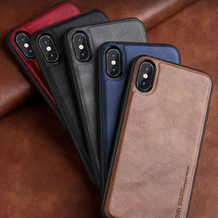 X-Level%20Applicable%20iPhone%20XSMAX%20Phone%20case%20XR%20Plain%20Leather%20Pattern%20i8%20Apple%207p%20Veneer%2011pro%20Leather%20Case%2012%20-%20Image%202