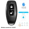 2.4GHz Wireless Remote Control Bluetooth Key Fob for TTLOCK Smart Door Lock Smart Devices Work with TTLock APP Durable Easy to Use. 