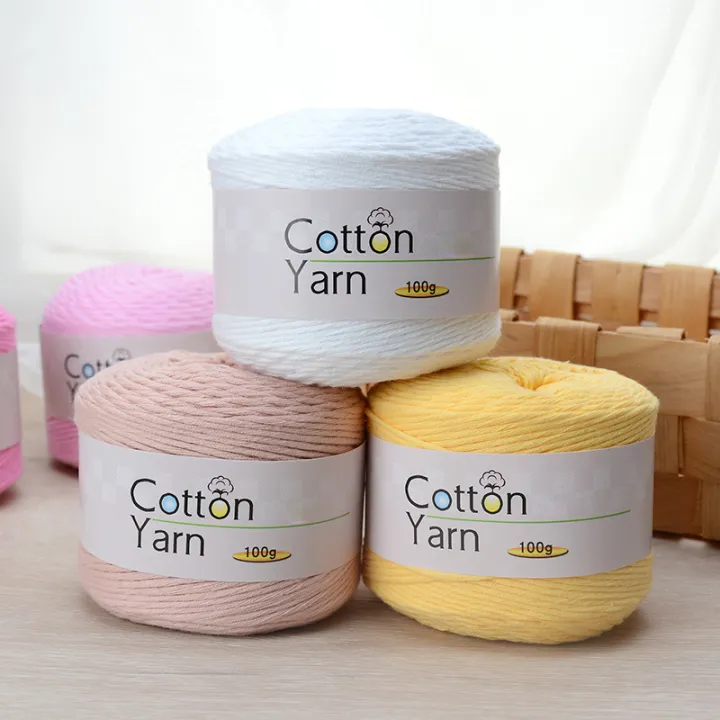 21Colors%20100g%20100%25%20Cotton%20Crochet%20Yarn%2016Plys%20High%20Quality%20Soft%20Hand%20Knitting%20Threads%20For%20Sweater%20Scarf%20DIY%20Craft%20for%20Sale%20-%20Image%204