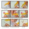 Portable Coax Coaxial Cable Stripper Wire Cutter Stripping Crimping Tool yellow.