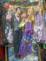 Family Doll Set/Barbie Doll Set/Putul Set/Couple Barbie Doll Set/Mom Dad Baby Doll Set/3-Pcs Doll Set - Doll. 