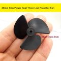40mm BOAT FAN Blade Nylon Mini Boat Fan 3 Blade 40mm Fan Shaft Hole 2mm 3 Vane Paddle 40mm Diameter Boat Motor Fans Boat Mini Fans. 