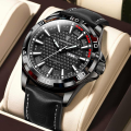 POEDAGAR 895 Original Watch for Men Top Luxury Waterproof Luminous Day Date Watch. 