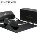 KINGSEVEN NEW Fashion Men's Aluminum Sunglasses Polarized Fishing Driving Sun glasses Brand Men UV400 Photochromism Lens Male.