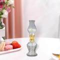 Vintage Oil Lamp Burner, Oil Lamp Replacement 4mm Round Wick, Oil Lamp Holder, Lamp Seal Fitting, with Lamp Wick, Replacement. 