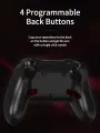NE Upgraded Wireless Gamepad Bluetooth Controller Gaming Remote Control with Turbo for Nintendo Switch Pro Lite OLED PC TV. 