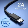 2A 1M/2M/3M USB Fast Charging Micro Cables For Android Phone Charger Fast Charging Cable For Xbox one /Ps4 controller Data Cable.