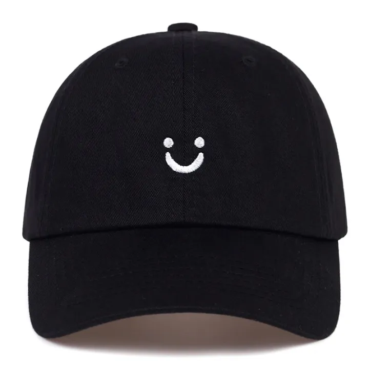 Spring%20autumn%20cotton%20baseball%20cap%20men%20women%20hip-hop%20dad%20hat%20adjustable%20sports%20golf%20caps%20smiley%20embroidered%20trucker%20hats%20-%20Image%202