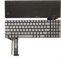 Asus Laptop Keyboard For Asus N551 N551J N551JB N551JK N551JM N551 Silver with Backlit Keyboard.