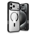 Apple iPhone Magnetic Magsafe Cover Casing back Cover - Iphone Models ( Black ) - Iphone x xs Xs Max 11 12 13 14 15 16 Pro max (FS).