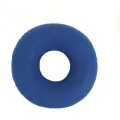 Inflatable Pile Ring Pad Donut Pillow Vinyl Rubber Seat Medical Acne-Black. 