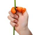 YARNOW 4Pcs Gardening Thumb Cutter Knives for Gardeners Thumb Pruner Silicone Finger Knife Picking Knife Trim Vegetable Gardening Tools Farm Supplies Style 1.