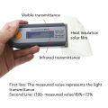 Transmission Meter Solar Film Tester Infrared Barrier Tester Light Solar Transmittance Blocking Rate Light Meter. 