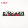 3D Aluminum Emblem Badge For Sparco car stickers Decal Grille Bumper Window Body Decoration Car Styling. 