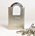 Mindy High Security Anti-Theft Brass Padlockwith extra arm which is impossible to cut by cutter..