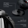 Prestige Stainless Steel Electric Kettle 2L Fast Boil 1500W High Power | Automatic Cordless Water Heater Tea Maker | Dry Boil Protection & Safety Lock | Cool Touch Handle | Best Quality Durable Kitchen Appliance BD | Quick Heating Water Boiler. 