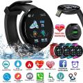 D18 Smartband IP68 Waterproof Heart Rate Monitor Fitness Tracker Watches. 