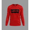 Fashionable Leevis Long SLeeve Round Neck Tshirt For Men & Women - T Shirt. 