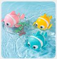 Clockwork swimming turtle Simulation animal plush jumping stail children's toys -1pcs. 