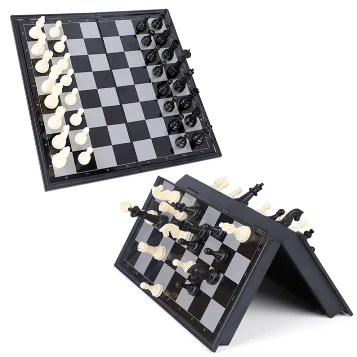 Magnetic%20Cheese%20Board;%20High%20Class%20Chess%20Set%20with%20Folding%20Chess%20Board%2010"%20%C3%97%2010"%20-%20Image%204