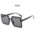 New Sunglasses Mi Nail Trendy Box Large Frame Glasses Fashion European and American Style Street Shot Simple Xiaohongshu Vintage Sunglasses.