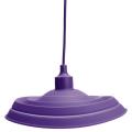 E27 Modern Silicone Home Ceiling Rose Pendant Lamp Light Bulb Holder + Lampshade.