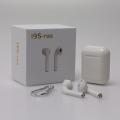 Mini i9s-tws Bluetooth Earphone with Charging Box wireless Headphones Stereo Earbuds with Mic Headset- White. 